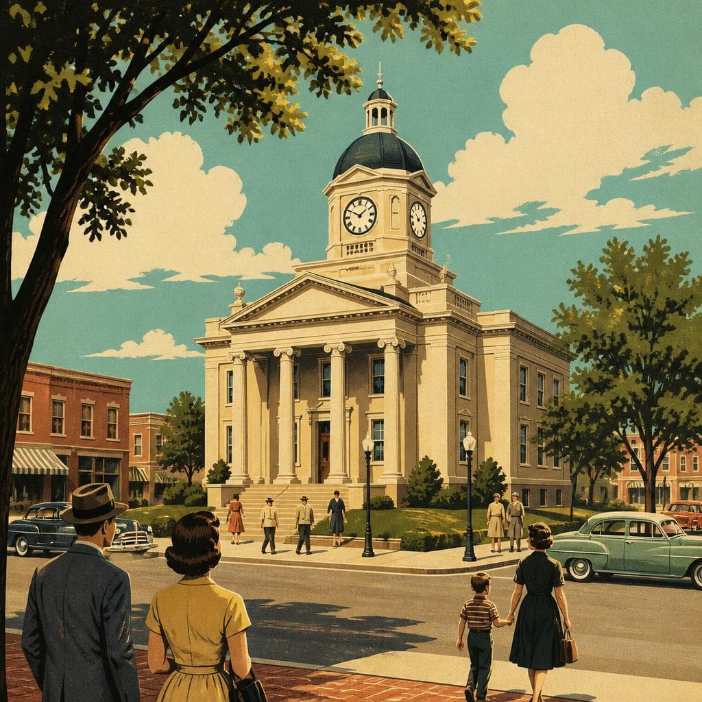 Cover art for The Courthouse at the Center of Town