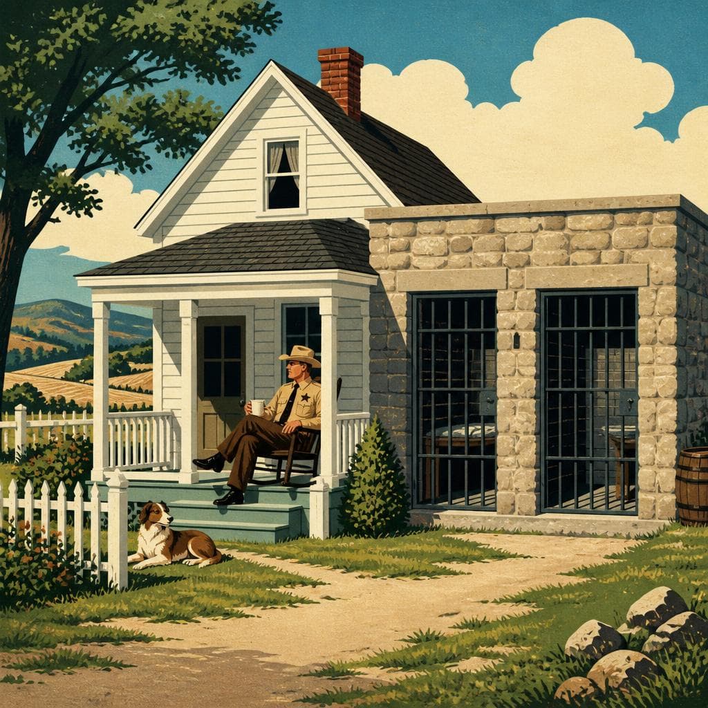 Cover art for Where the Sheriff Lived Beside the Cells