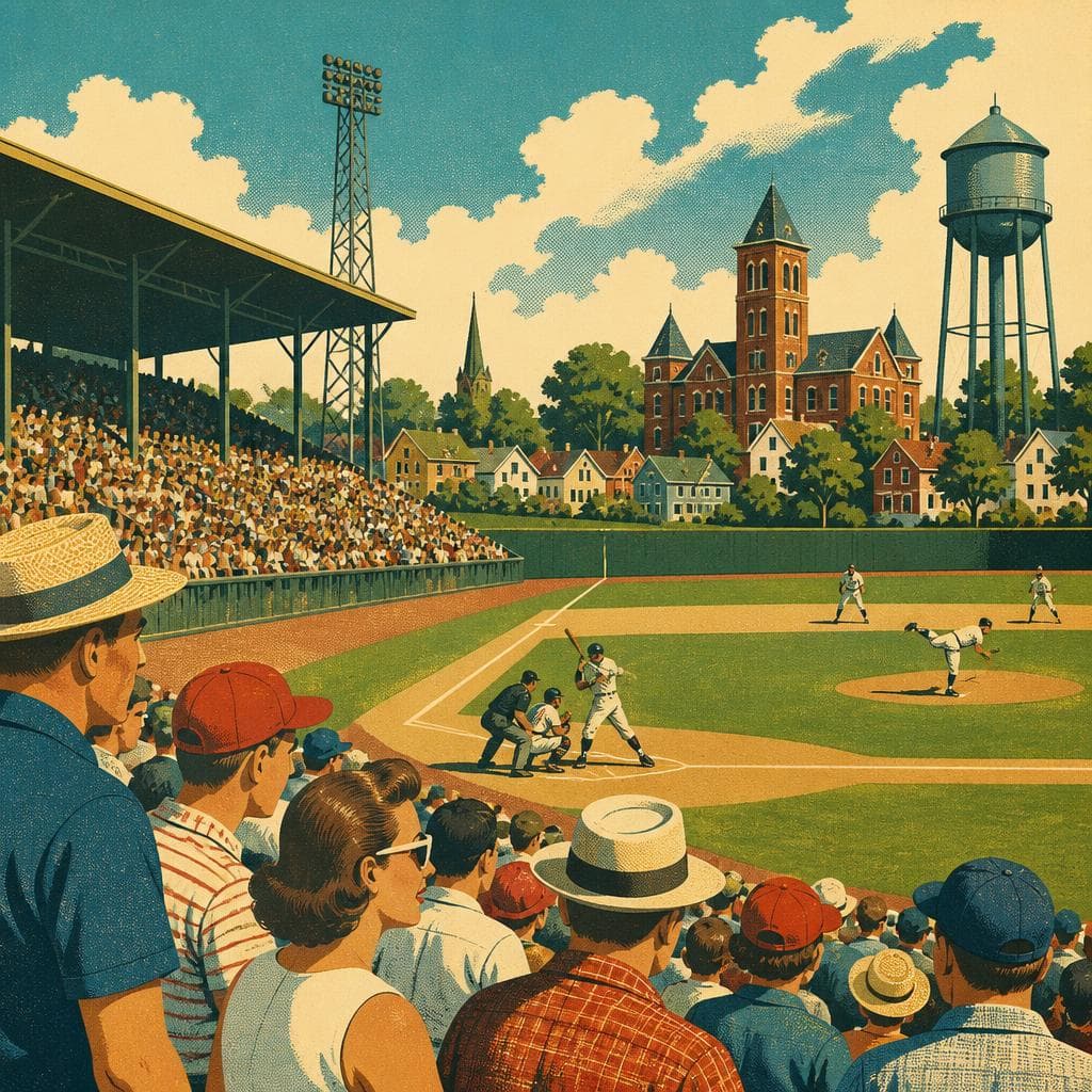 Cover art for Where Liberal Became a Baseball Town