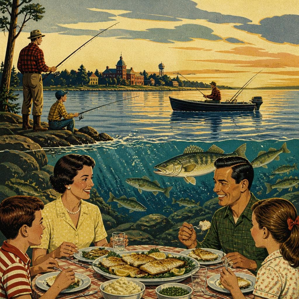 Cover art for Dinner, Cast Into Lake Kampeska