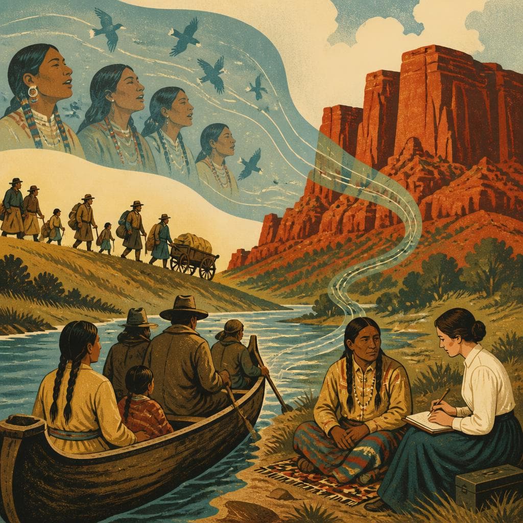 Cover art for Songs Carried to Red Rock