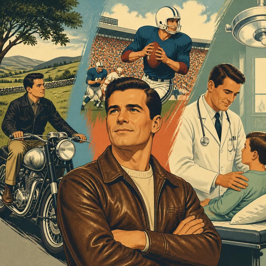 Cover art for From Norton to the NFL to Medicine
