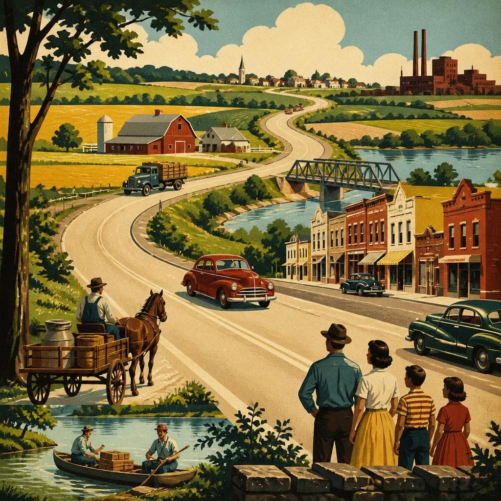 Cover art for The Road That Drew a County Together