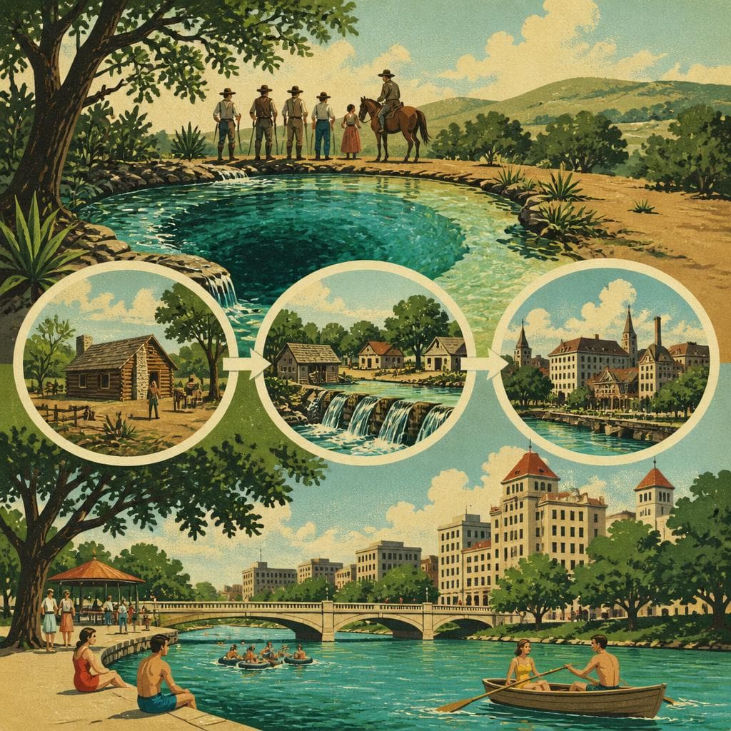 Cover art for The Water That Made New Braunfels