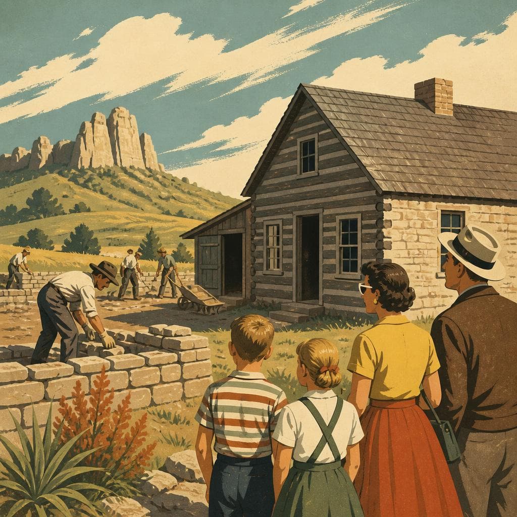 Cover art for Where the Depression Still Shows in the Parks