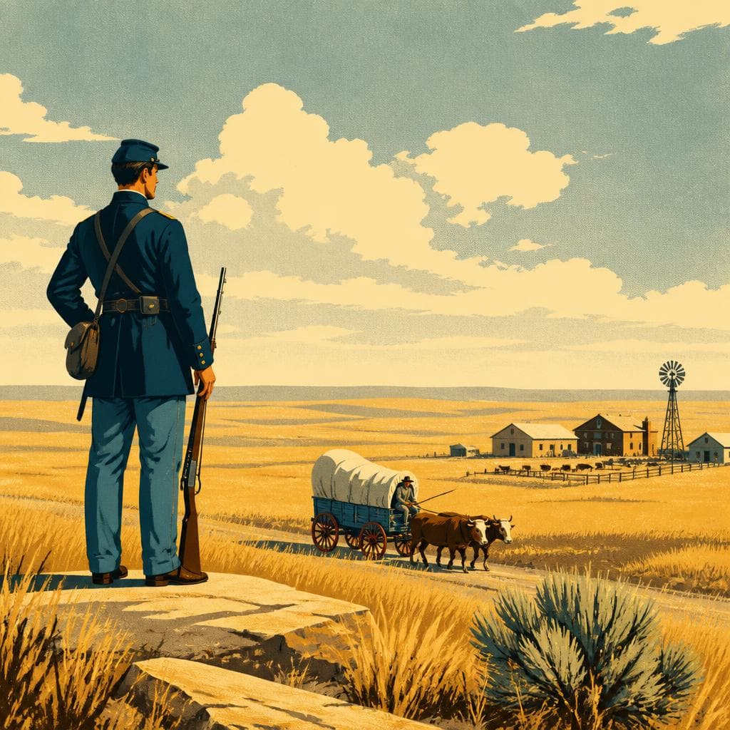 Cover art for A Civil War Name on the Kansas Prairie
