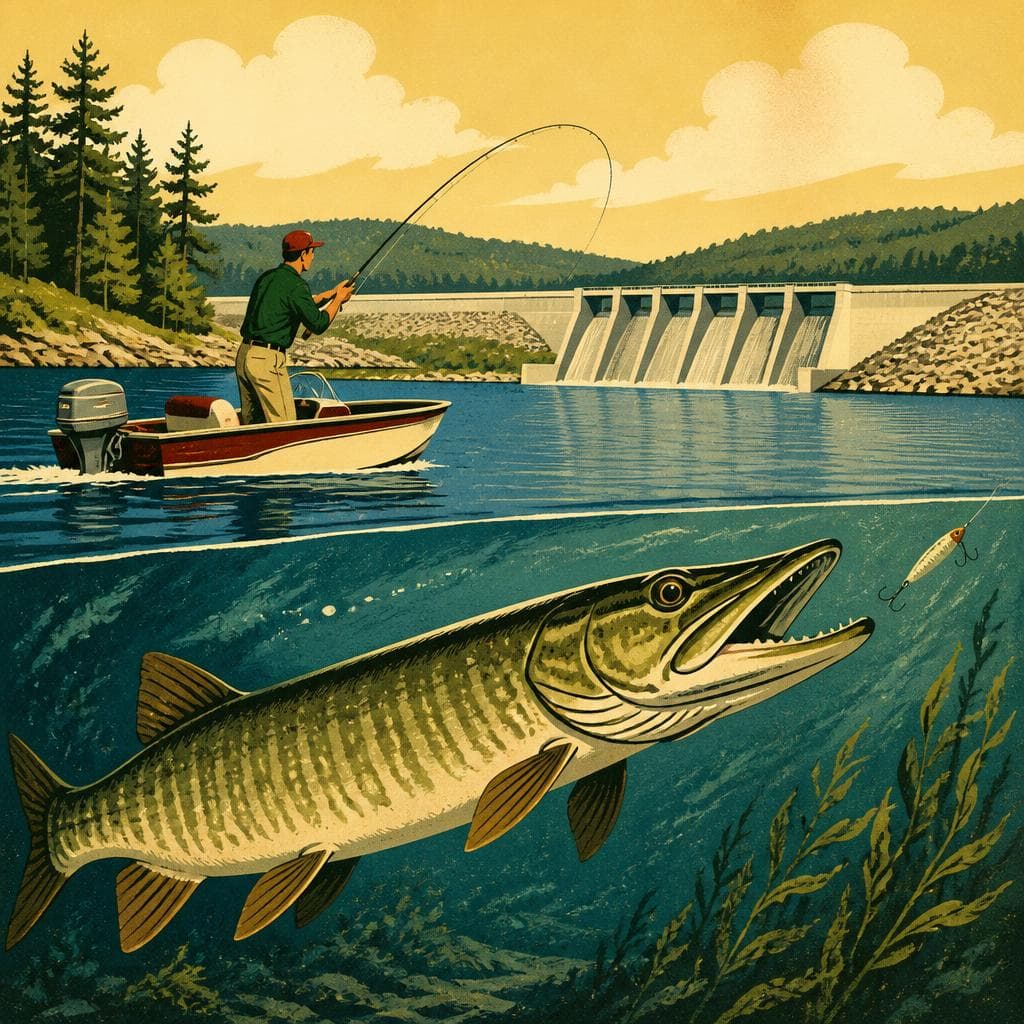 Cover art for Where Kentucky Chases the Muskie