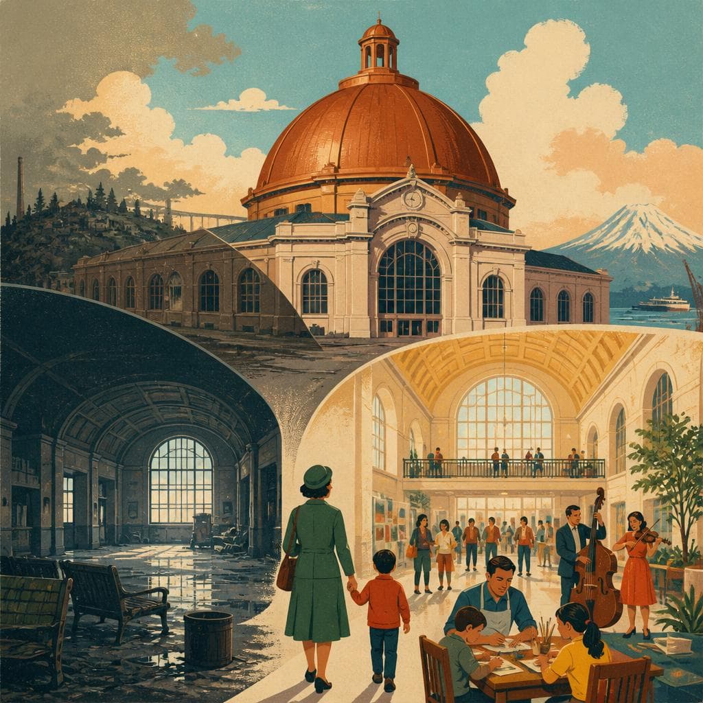 Cover art for Under the Copper Dome, a Second Life