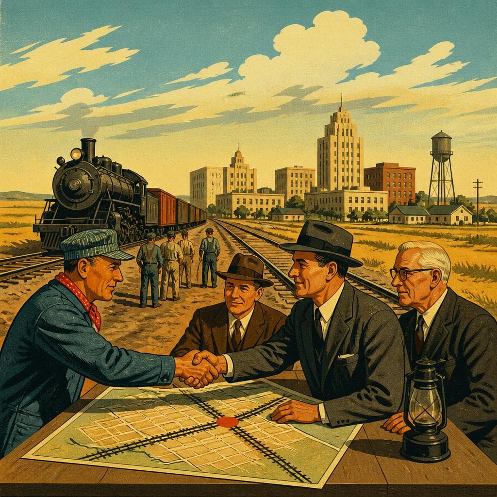 Cover art for Where the Rails Chose Marshall