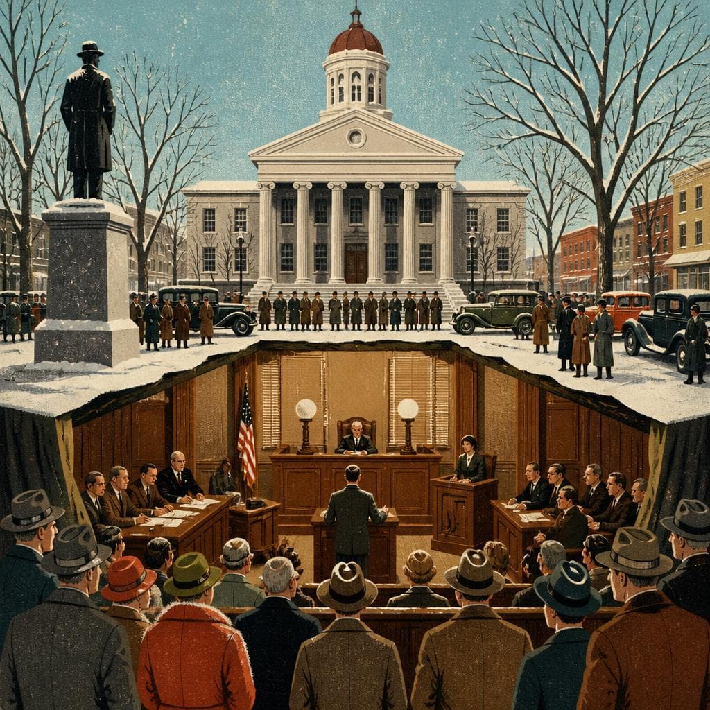 Cover art for When Winter Turned Flemington Inside Out