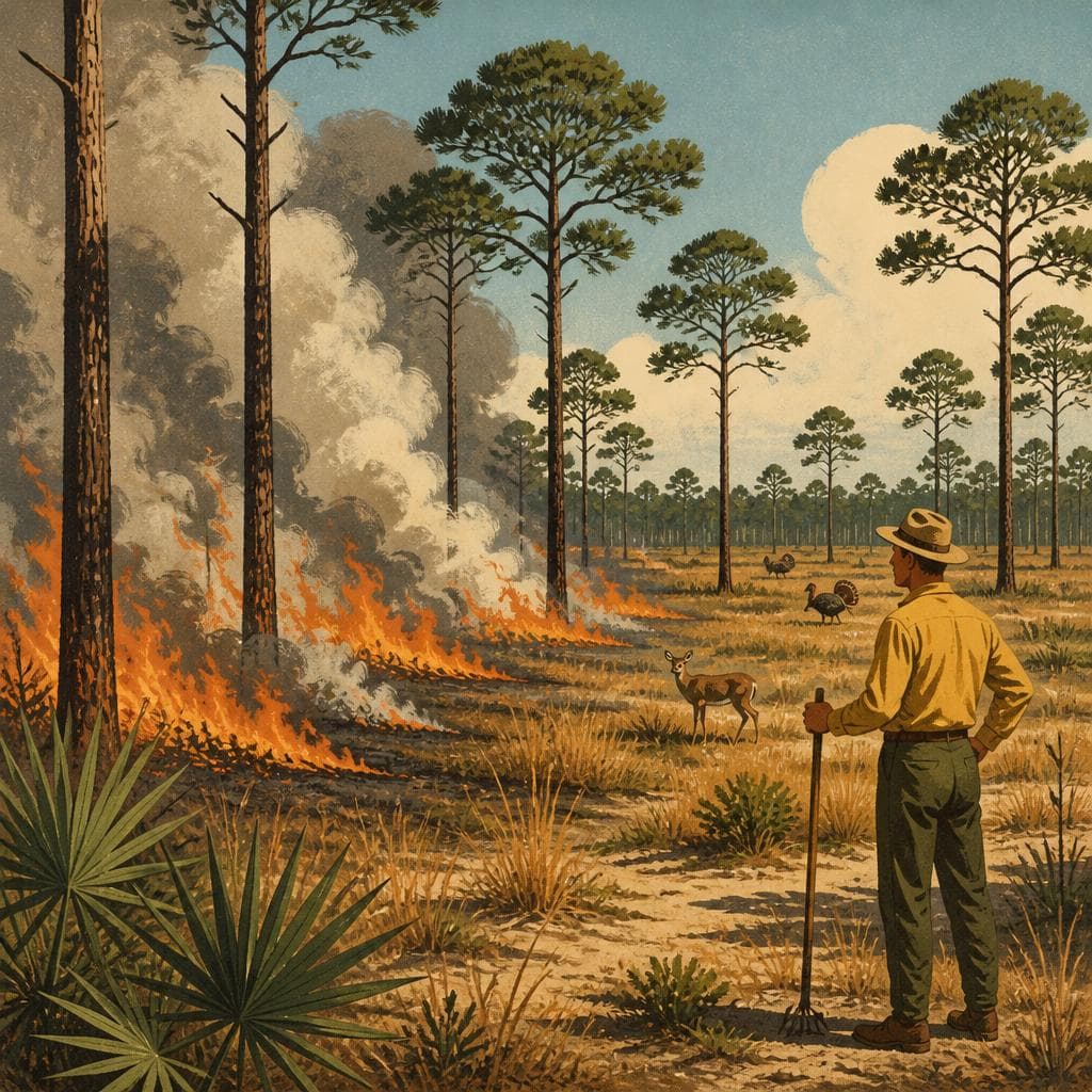 Cover art for Why They Burn the Pines at Sandy Hollow