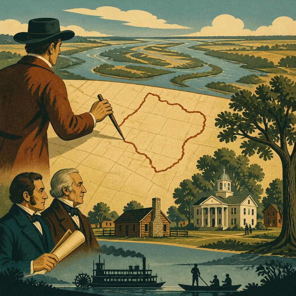 Cover art for When the Delta Drew a New Line