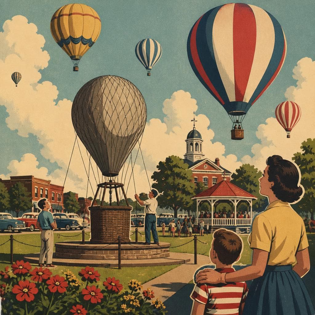 Cover art for Where Ballooning History Stays Aloft