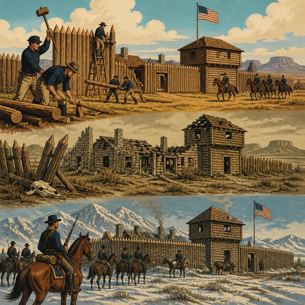 Cover art for Fort Terrett’s Two Frontier Lives