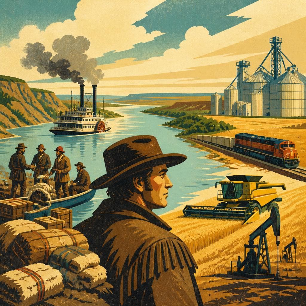 Cover art for A County Named for the River Trade
