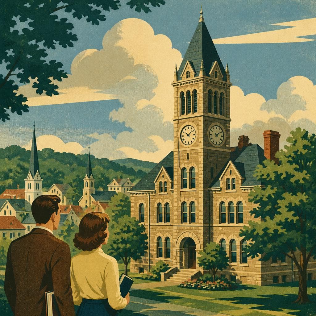 Cover art for The Tower That Tells Waynesburg’s Story
