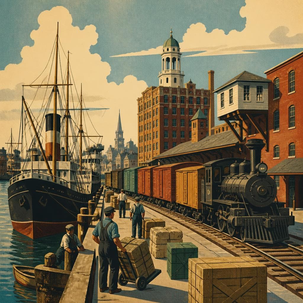 Cover art for Where Portsmouth Learned to Trade