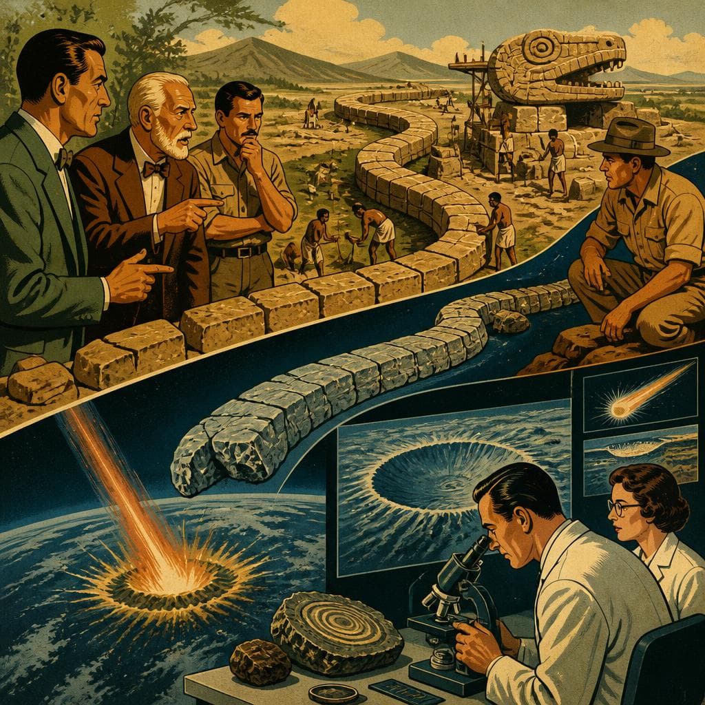 Cover art for Who Built the Great Serpent?