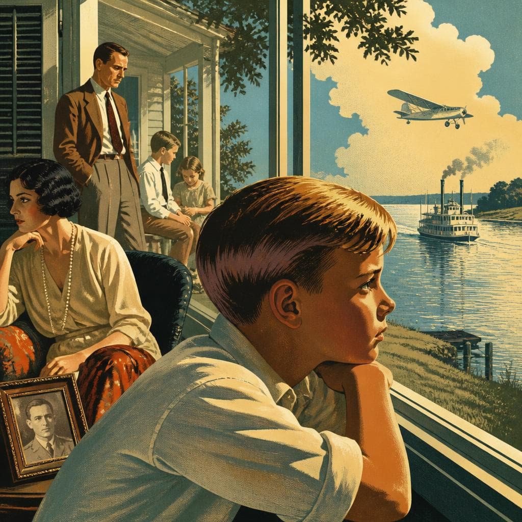 Cover art for Before the Flight, a Family Home on the Mississippi