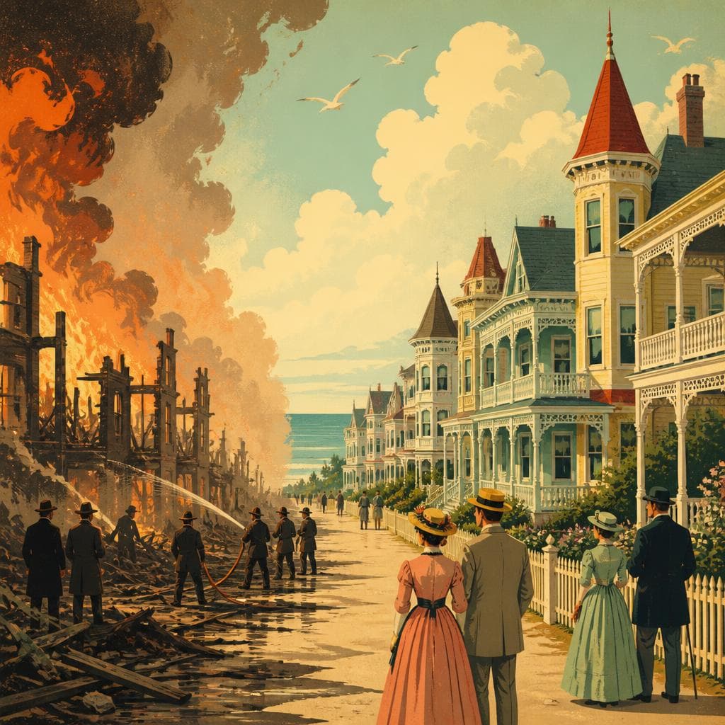 Cover art for After the Fire, Cape May Became Itself