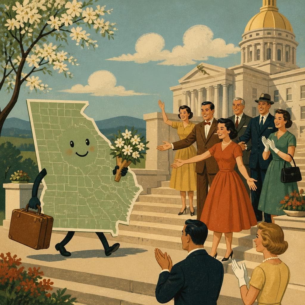 Cover art for When Georgia Added One More County