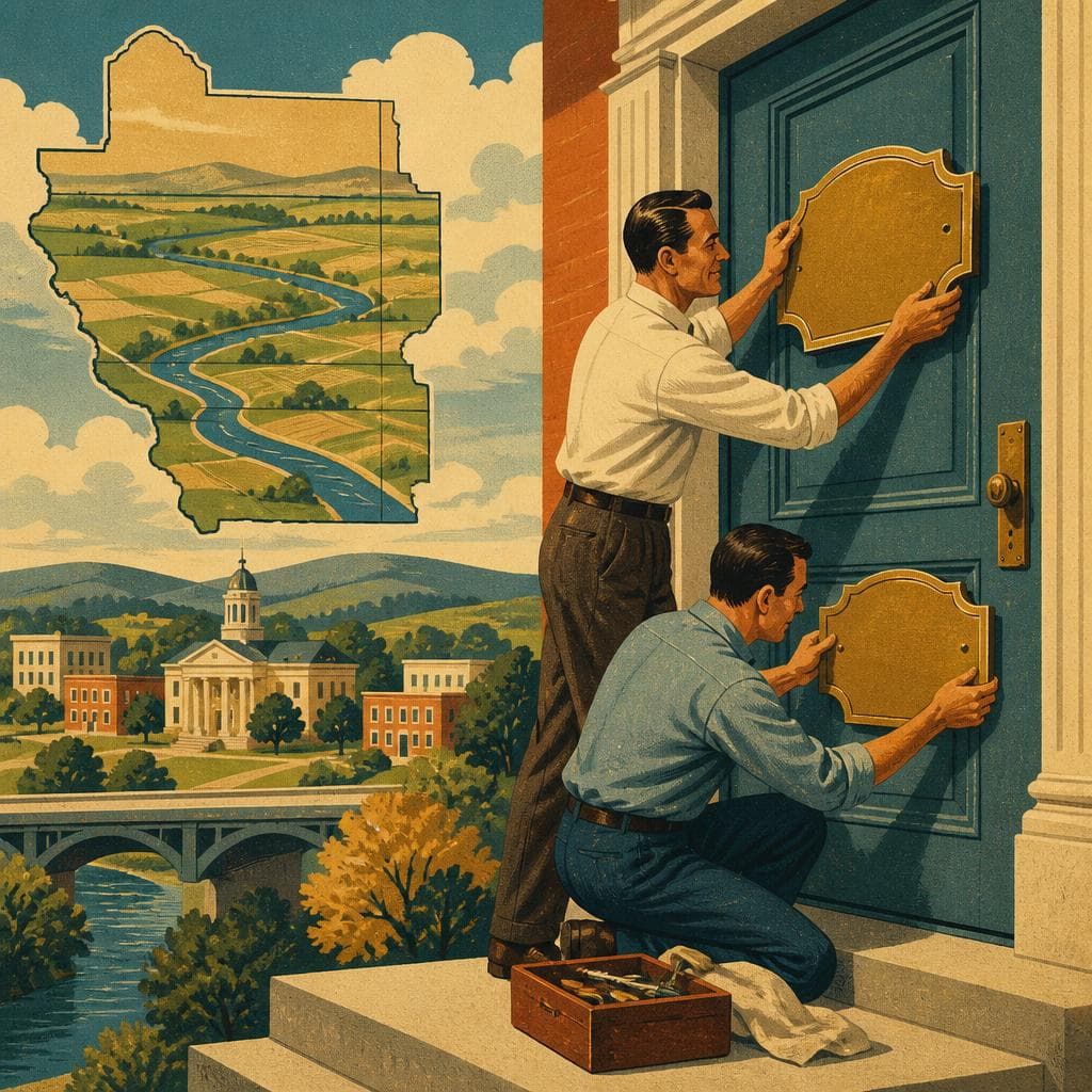 Cover art for When Rives County Became Henry County