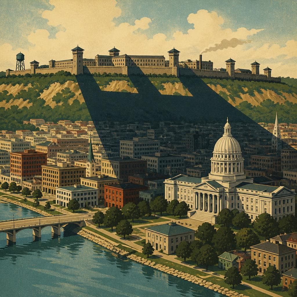 Cover art for The Prison That Grew With Jefferson City