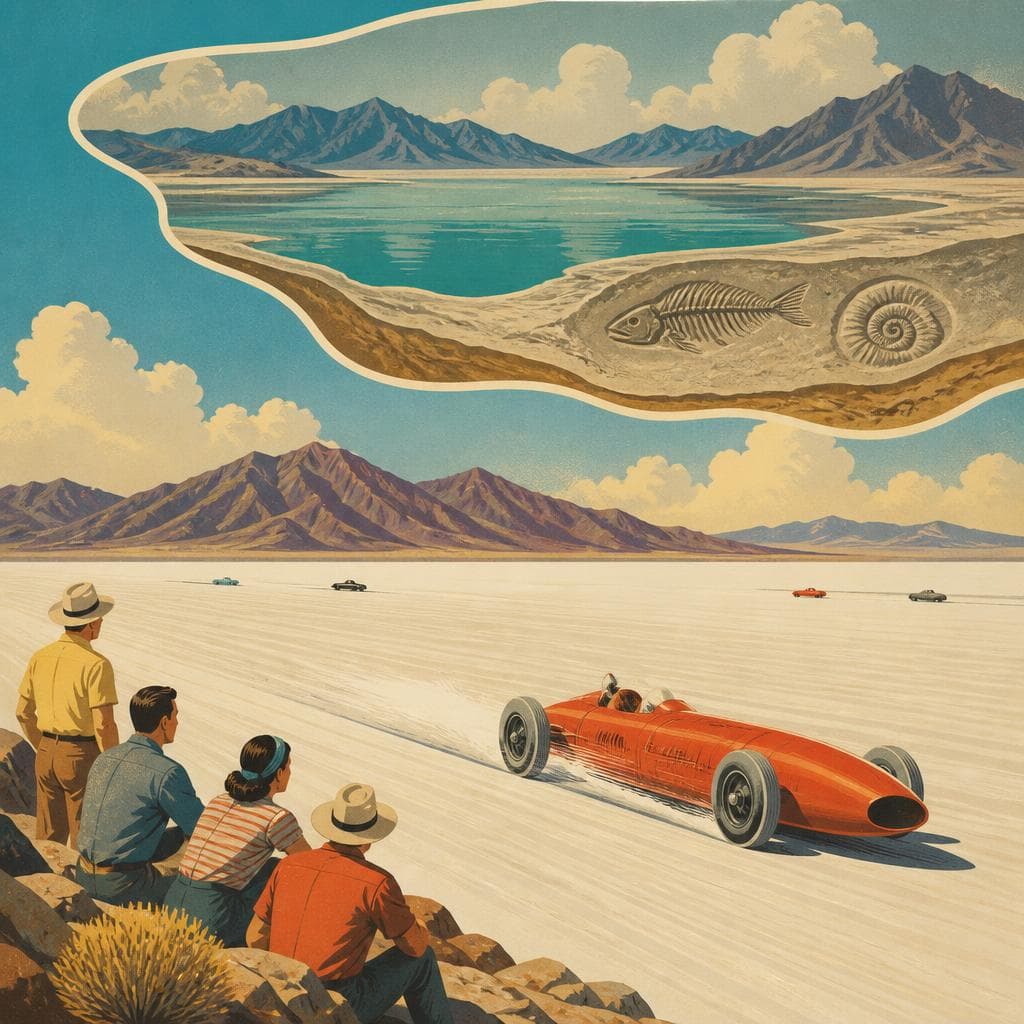 Cover art for Where an Ancient Lake Became a Speedway