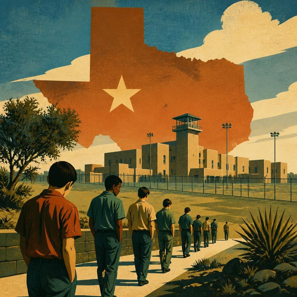 Cover art for Where Texas Sends Its Hardest Juvenile Cases