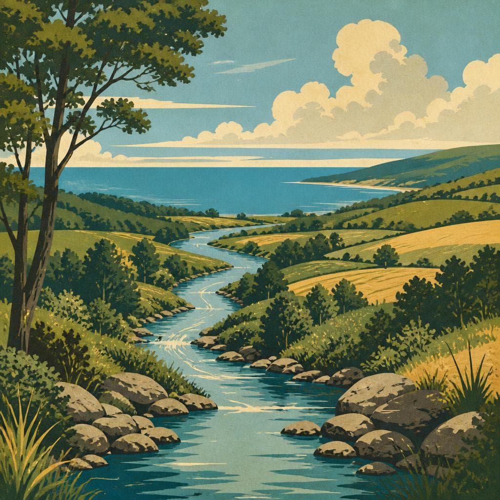 Cover art for Where the Quiet Water Goes