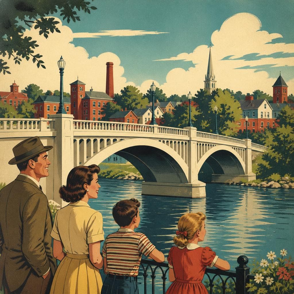 Cover art for The Bridge That Made Willimantic Smile