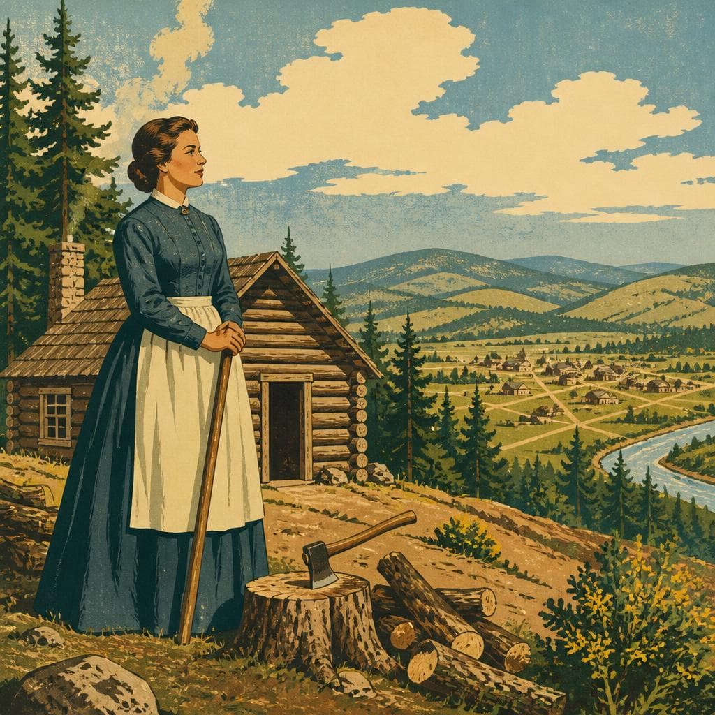 Cover art for Mary Skinner at the Start of Eugene