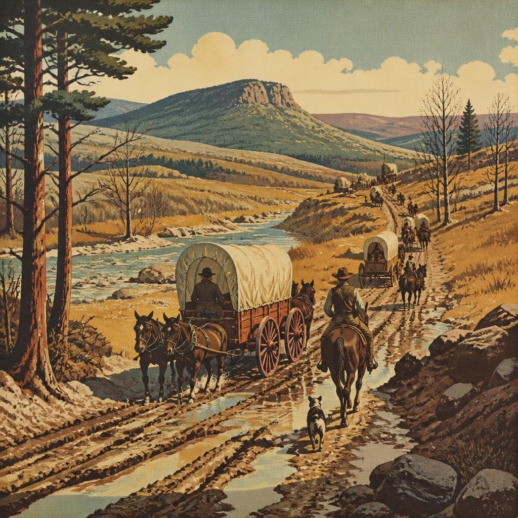 Cover art for When the Southwest Trail Carried Arkansas South