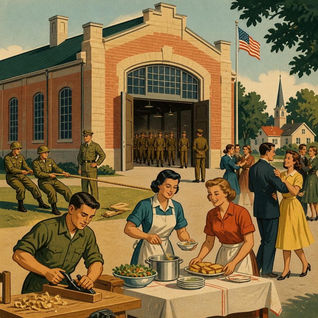 Cover art for A Drill Hall for War and Town Life