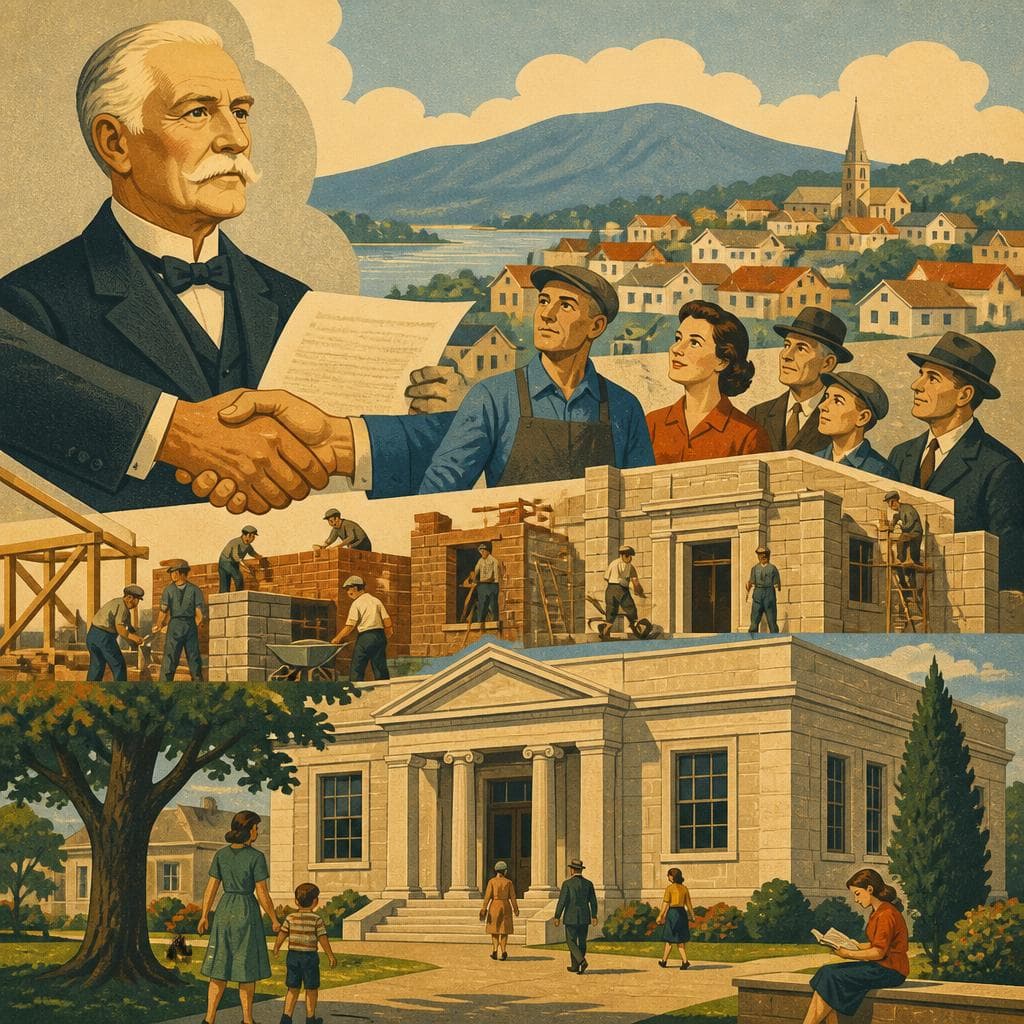 Cover art for How Hobart Built Its Carnegie Library