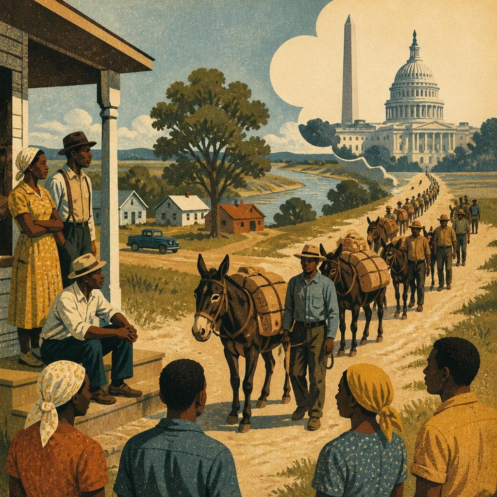 Cover art for Why the Mule Train Began in Marks