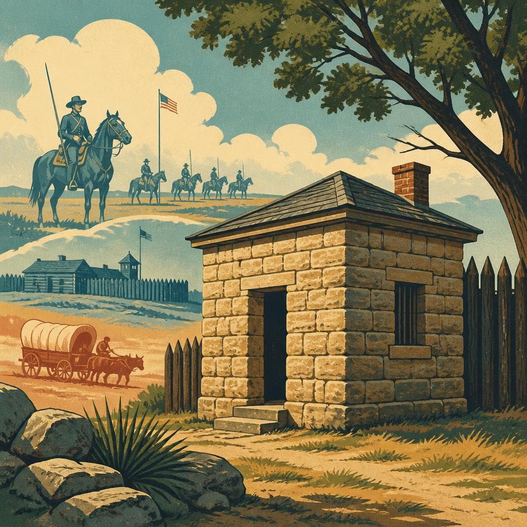 Cover art for The Stone Witness at Fort Harker