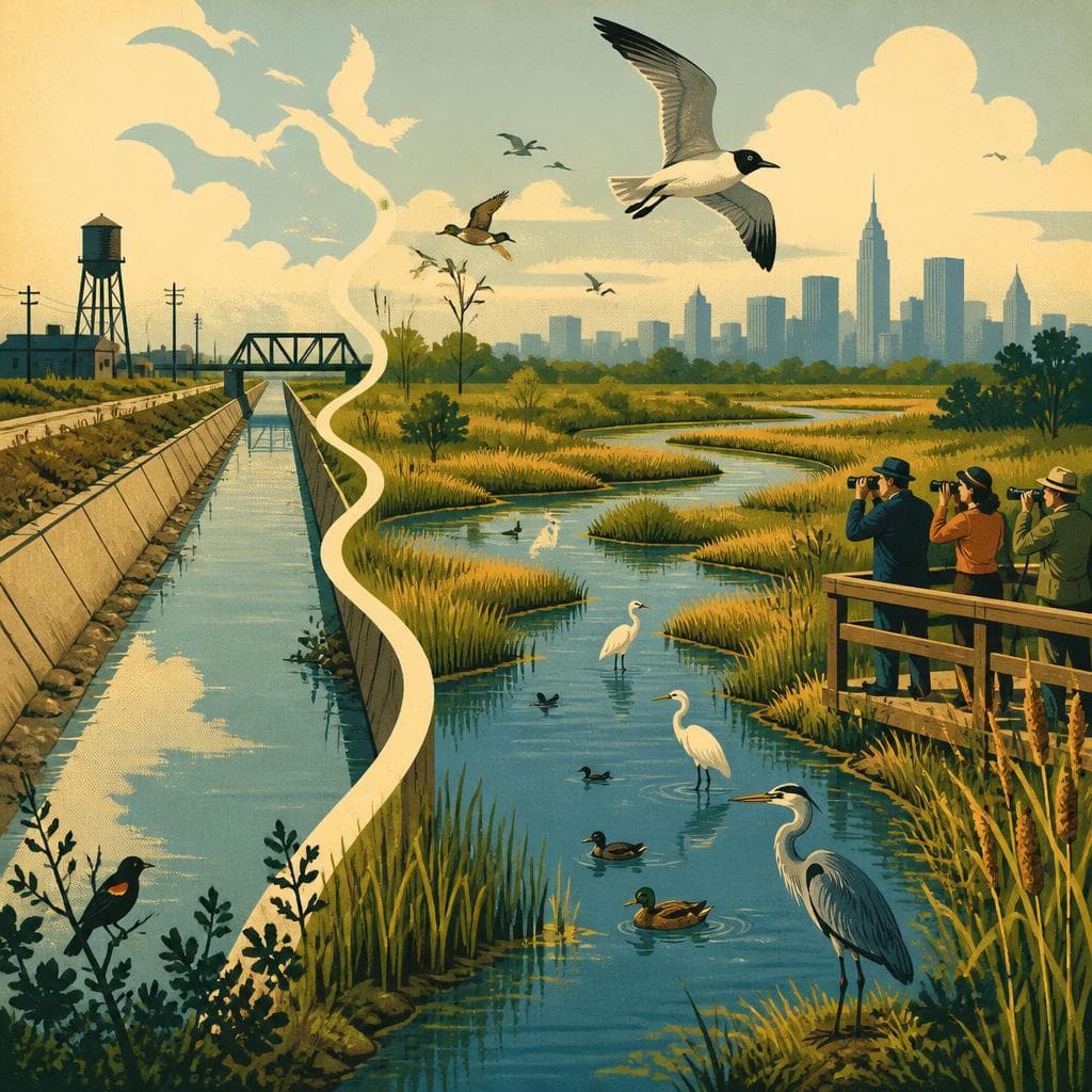 Cover art for Where a Canal Became a Birdway