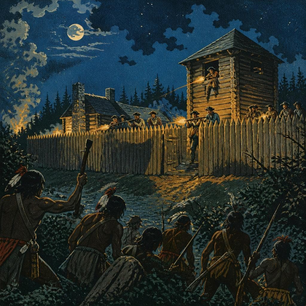 Cover art for The Night Fort Dobbs Held