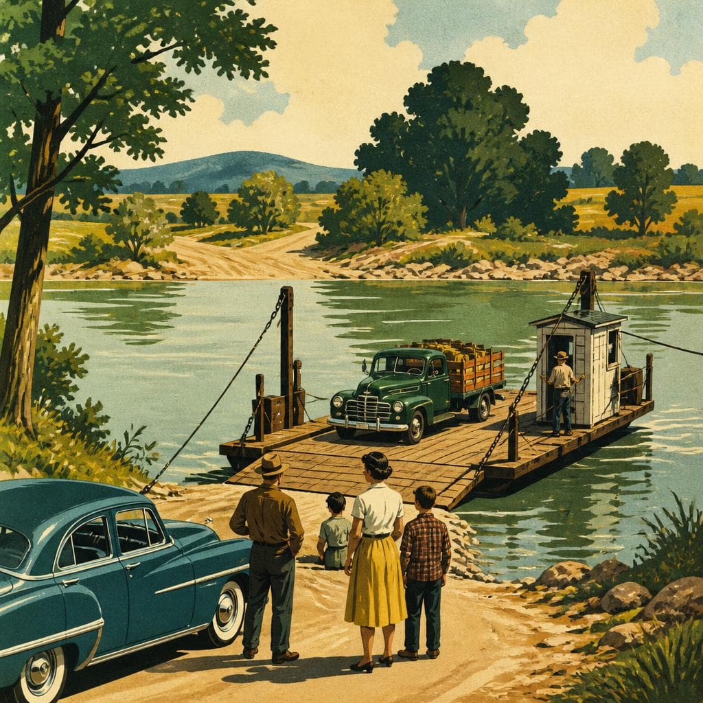 Cover art for Where the River Still Decides the Road