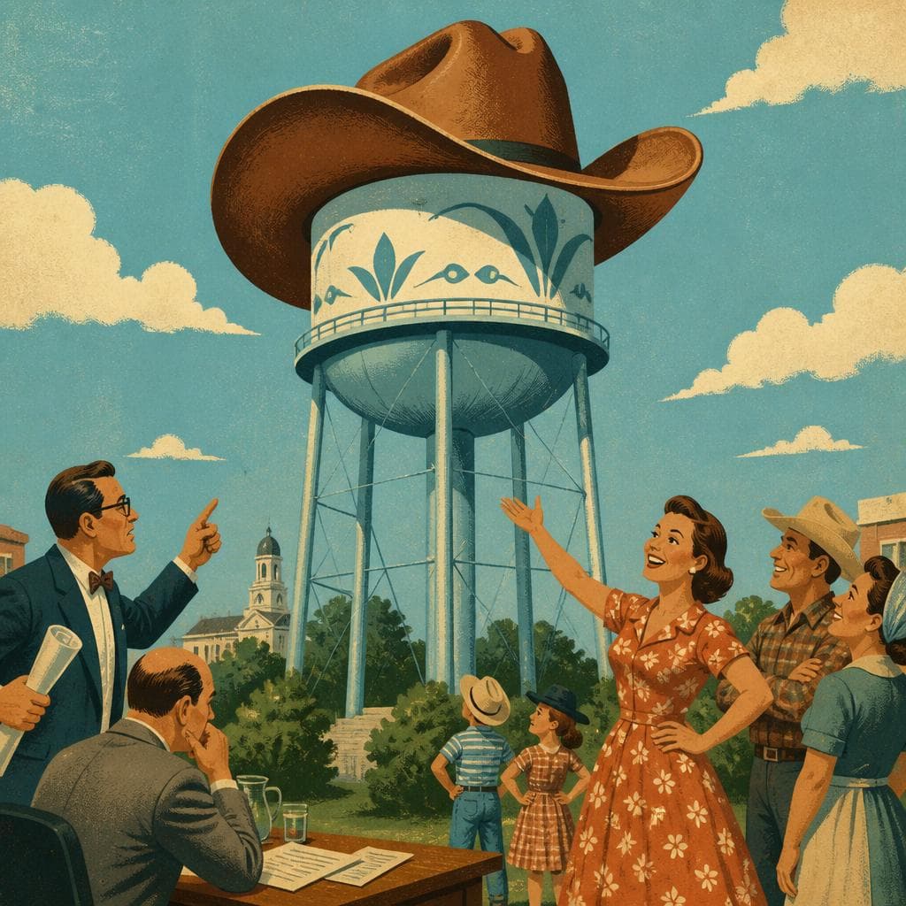 Cover art for How “Y’all” Took Over a Water Tower