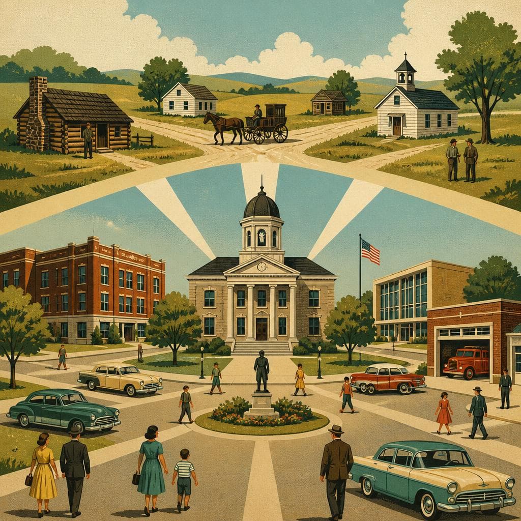 Cover art for How Spencer Became Owen County’s Center