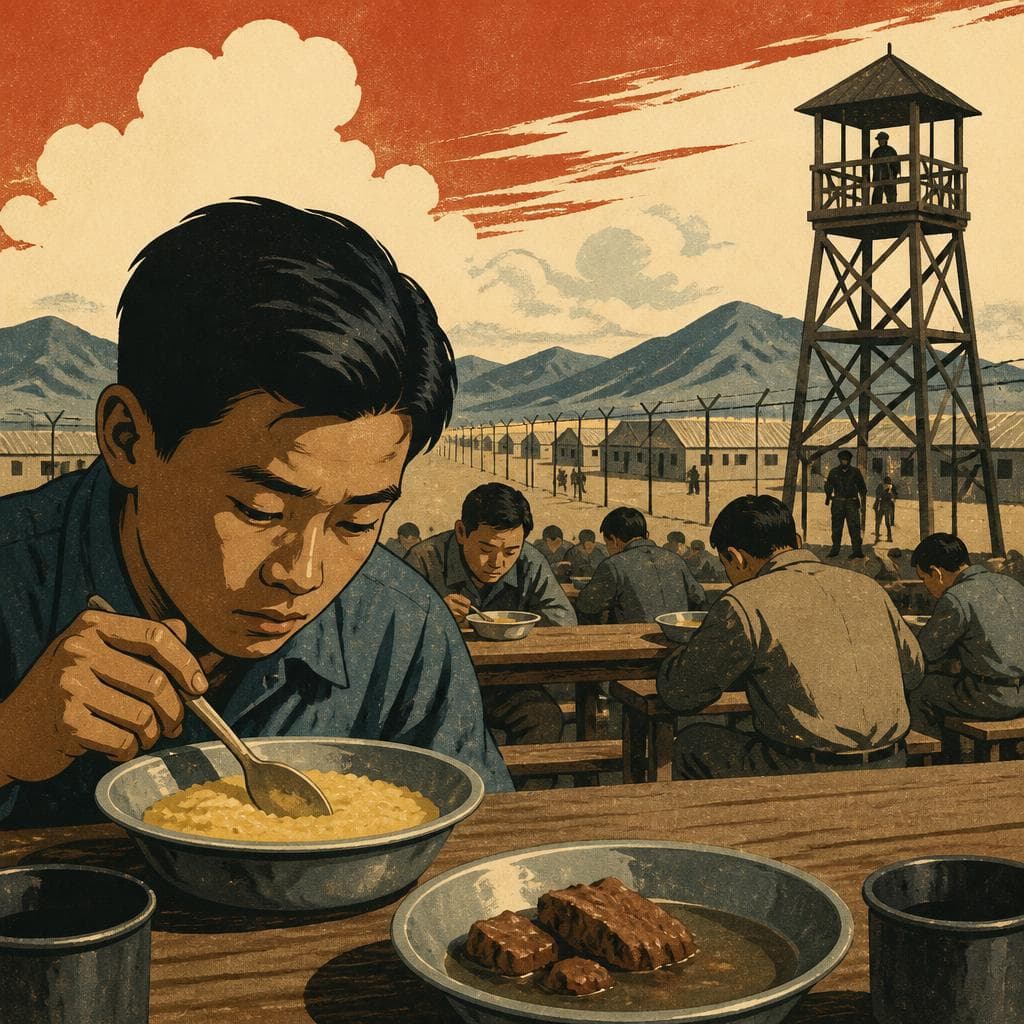 Cover art for What Hunger Sounded Like at Camp Lawton