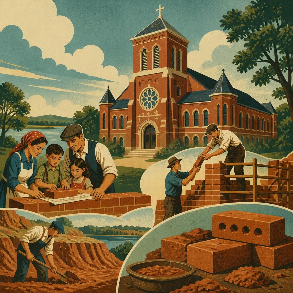 Cover art for Built in Brick, Held by Faith