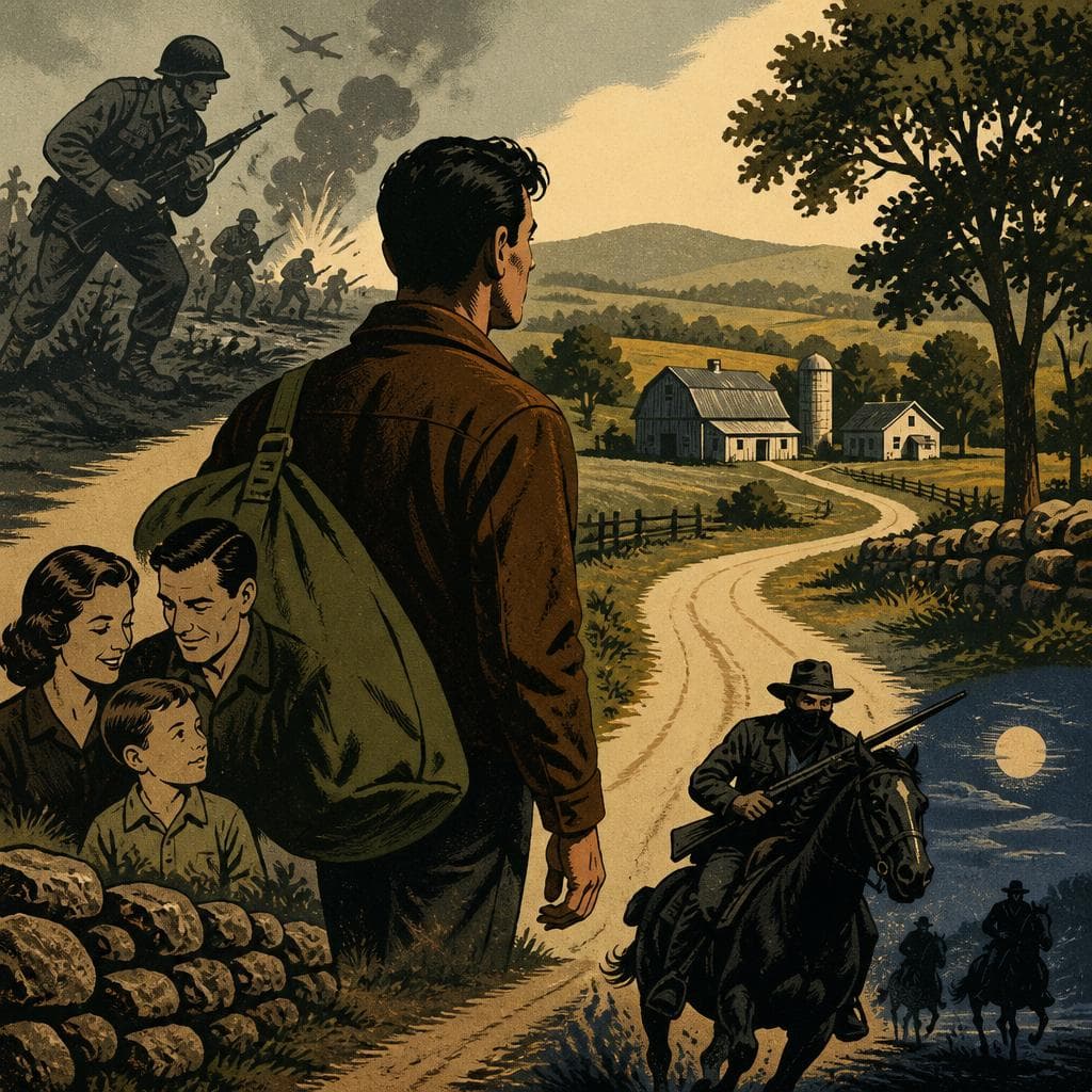 Cover art for When the War Followed the Roads Home