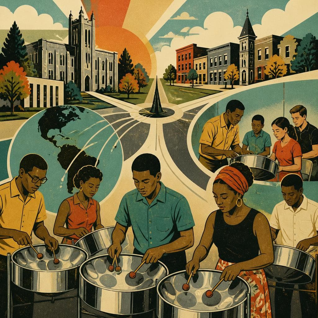 Cover art for When DeKalb Became a Steelpan Crossroads