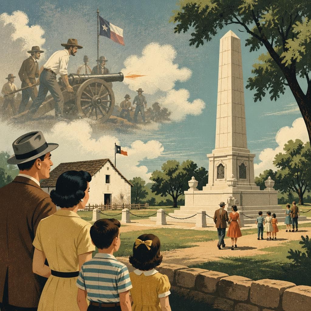 Cover art for Where Texas Chose to Remember the First Shot