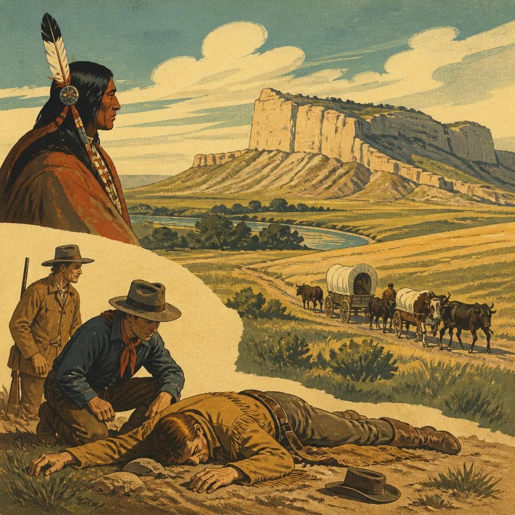 Cover art for How One Frontier Death Named Scotts Bluff