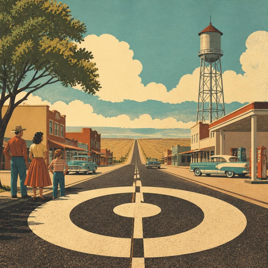 Cover art for Halfway on the Mother Road
