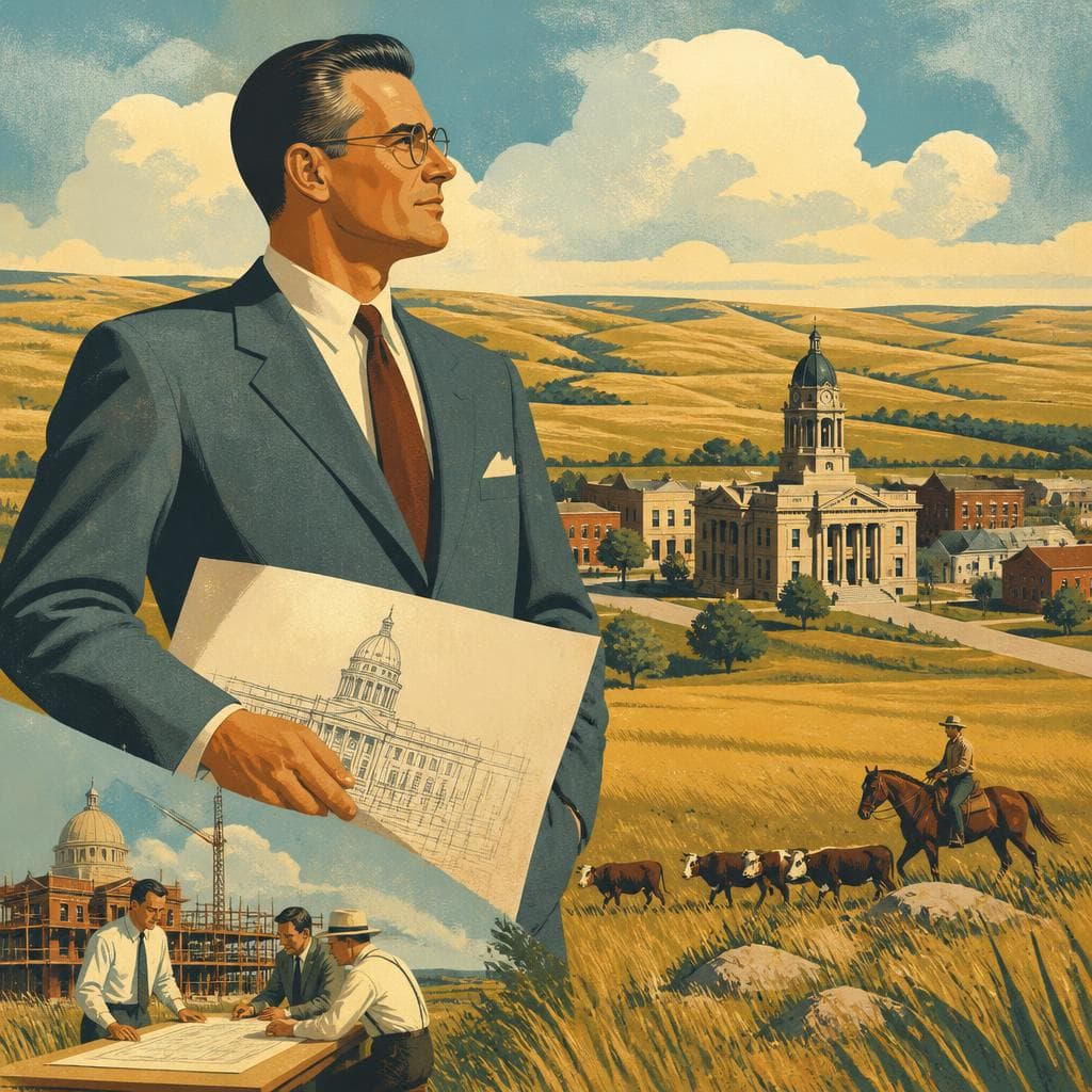 Cover art for A Big-State Architect in a Flint Hills County